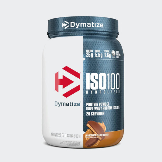 Dymatize ISO 100 Hydrolyzed 1.39lb ,Chocolate Peanut Butter