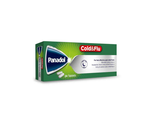Panadol Cold&Flu Green 24 Tablets